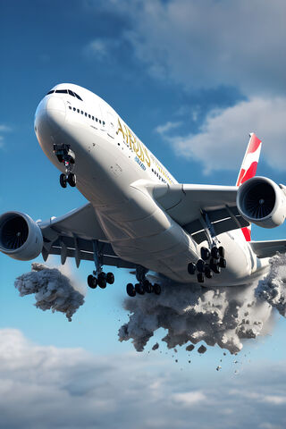 Soaring High: The Power of Flight ✈️☁️