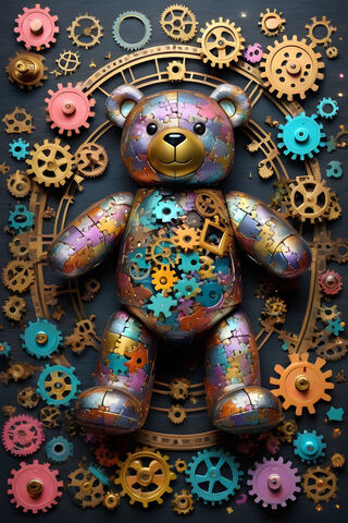 A Close-Up Of A Game Board With Grand Bazaar, Istanbul In The