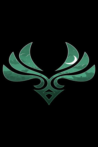 Mystical Green Emblem 🌿✨