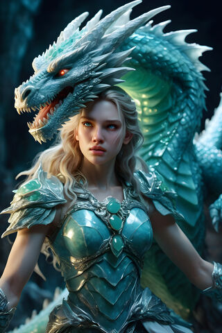 Aphrodite: The Enchantress of Love and Power' 🌊🐉