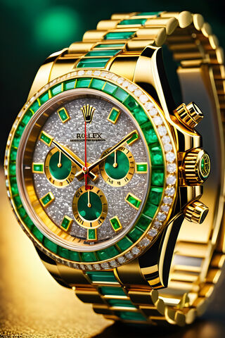 A Close Up Of A Watch