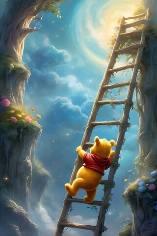 Climbing to the Light 🌟🐻