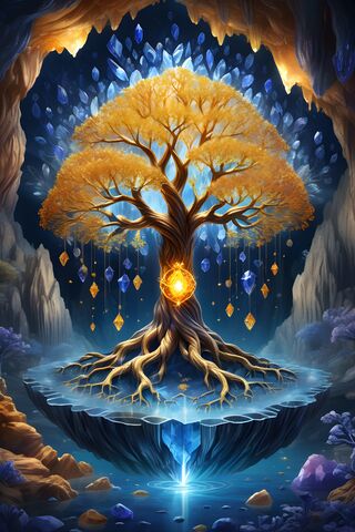 Amber Cave Tree