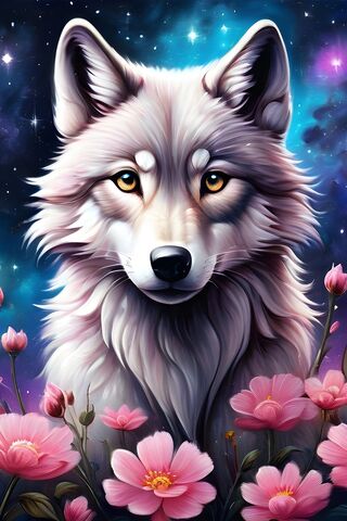 A Fox With Yellow Eyes