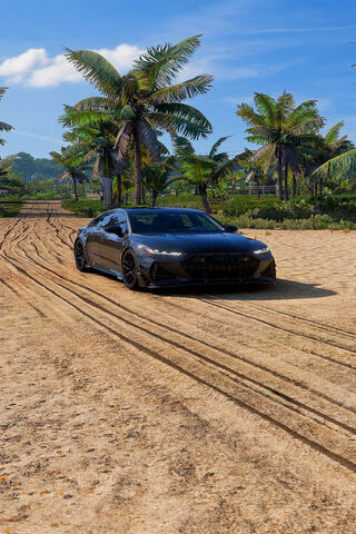 Sleek Ride on Sandy Tra..