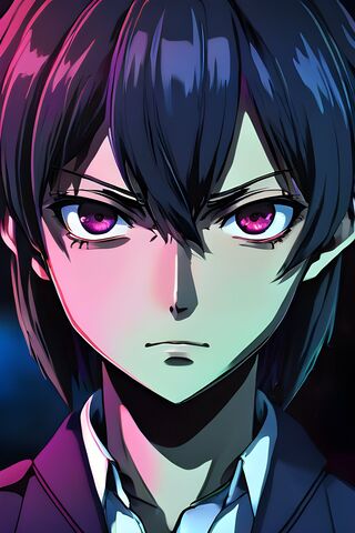 Intense Gaze of a Hero ..