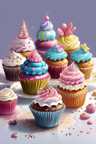 Sweet Cupcake Wonderland 🧁✨