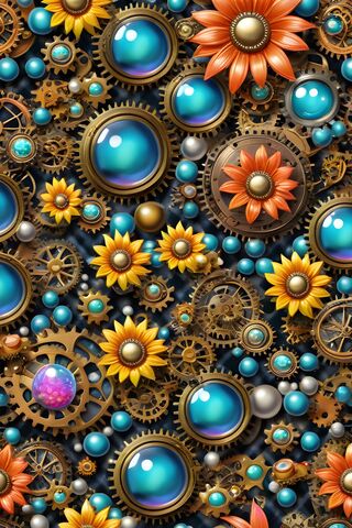 A Group Of Colorful Objects