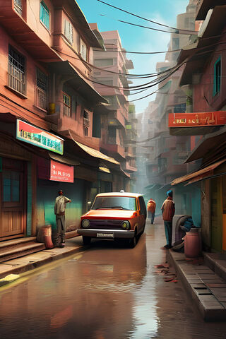 Urban Serenity 🌆🚗