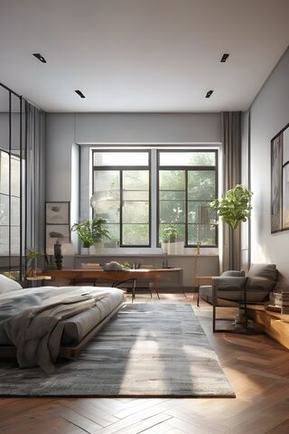 Cozy Modern Living Room..