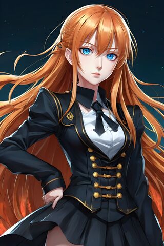 A Woman With Long Hair
