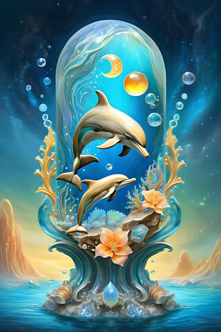 Art Of Dolphins