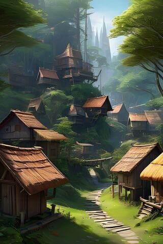 Enchanted Forest Villag..