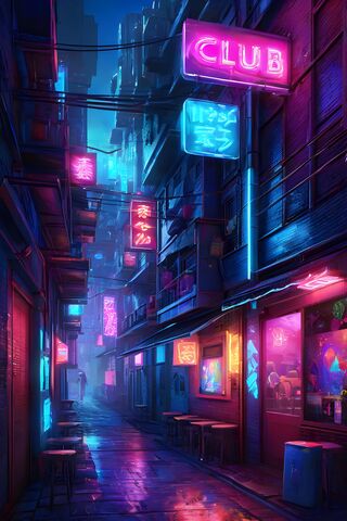 Alley Way, Japanese Neo..
