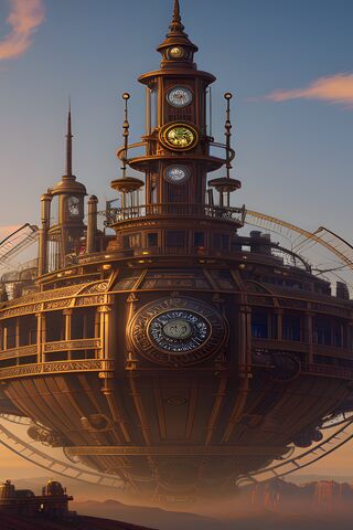 Gears of Elegance: A Steampunk Dream