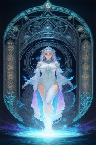 Enchanting Ice Sorceress ❄️✨