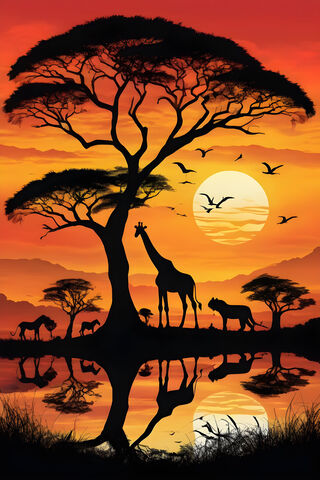 African Sunset