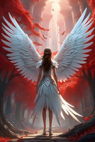 A Person With Wings