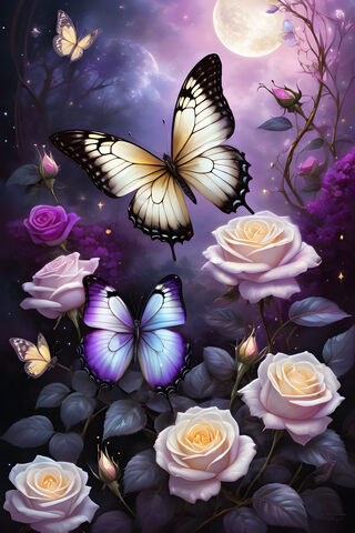 A Butterfly On A Flower