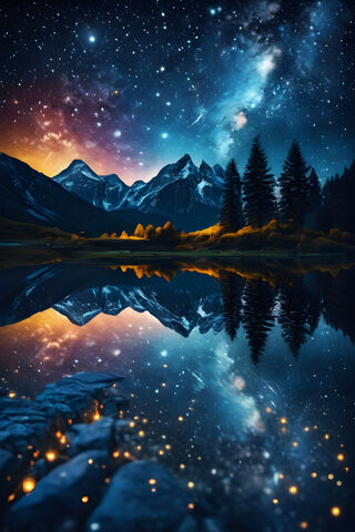 Enchanted Nightscape 🌌✨