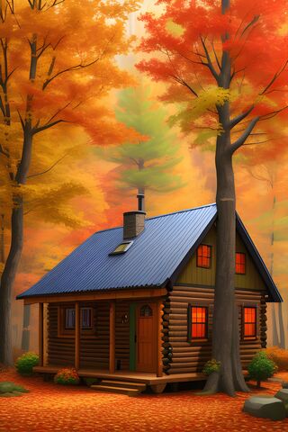 A House With A Tree In The Front