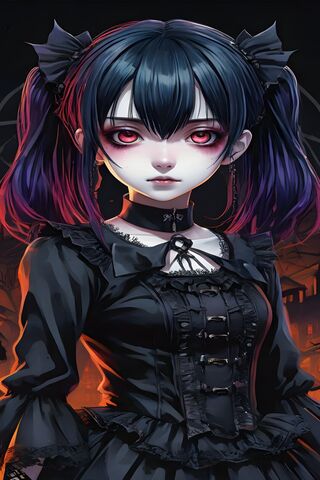 Enigmatic Gothic Beauty..