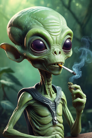 Chill Alien Vibes 🌌👽
