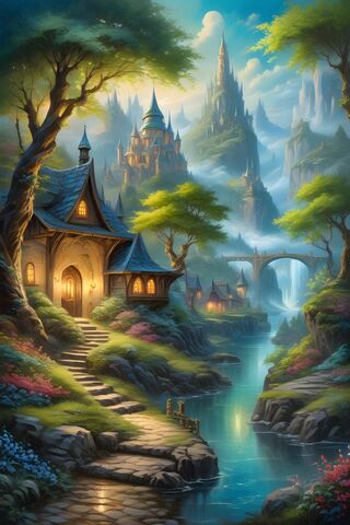 A Painting Of A