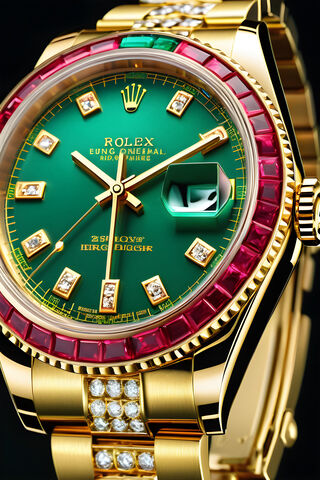 A Close Up Of A Watch