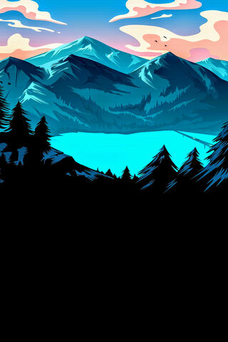 Serene Mountain Escape ..