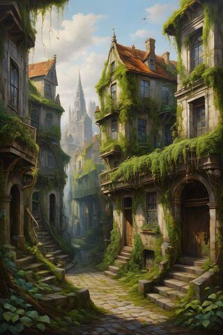 A Moss Covered City