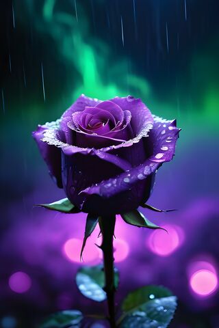 A Purple Rose With Wate..