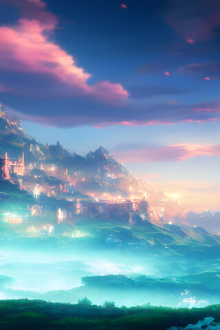 Enchanted Twilight Over..