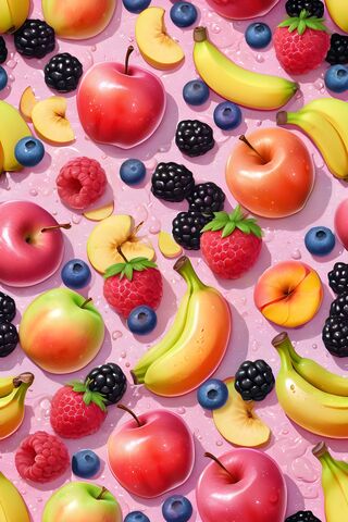 A Bunch Of Fruits