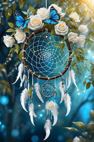 A Tree With White Flowers