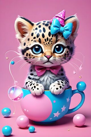 A Cat Wearing A Bow Tie
