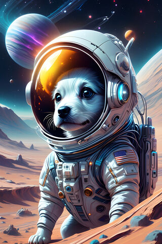 Astronauts Pup