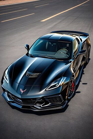 A Black Sports Car