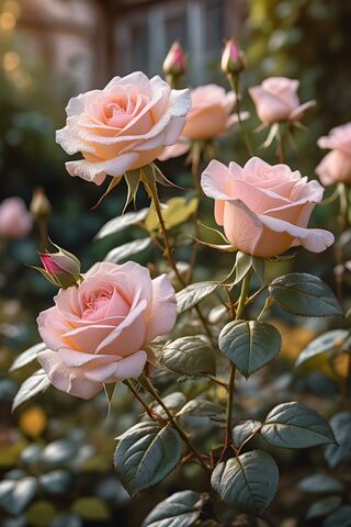 Beautiful Pink Roses in..