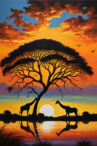 African Sunset