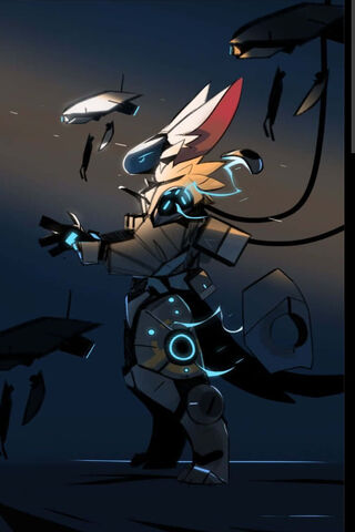Futuristic Guardian 🦖✨