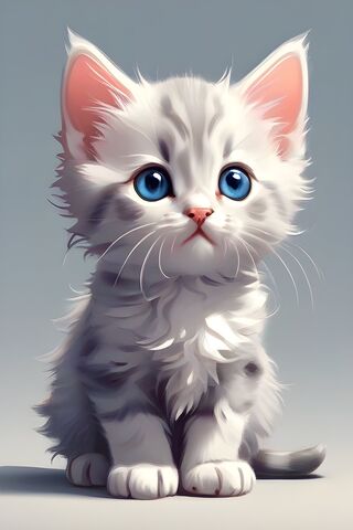 Adorable Fluffy Kitten 🐾