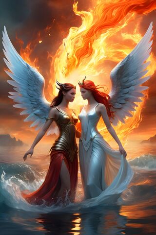 Angel and Devil