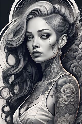 Enigmatic Elegance 🌹✨
