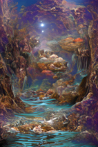 Enchanted Underwater Realm 🌊✨