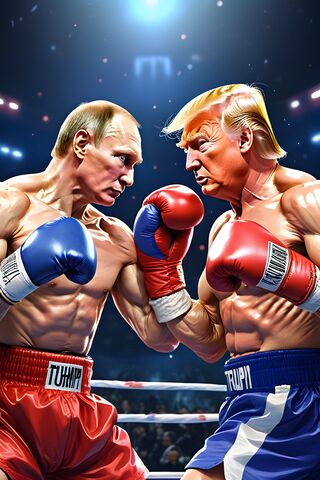 A Couple Of Women Boxing