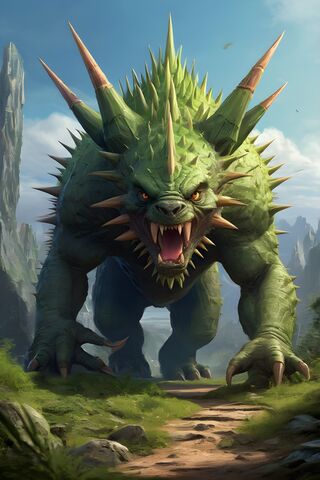 The Fearsome Spiked Bea..