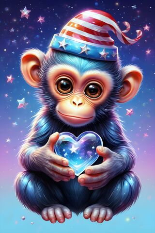 A Monkey In A Wizard Garment