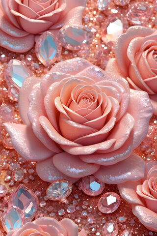 A Close Up Of A Rose