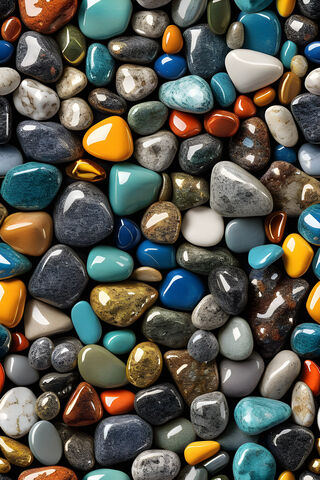 Colorful Pebbles Galore! 🌈✨